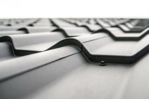 tie metal roof into shingles